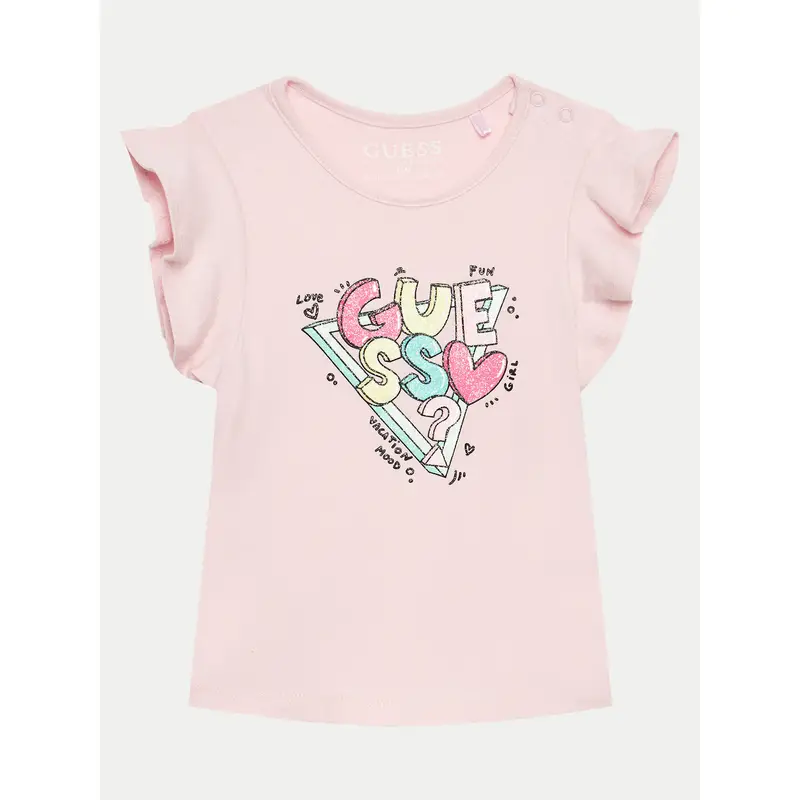 Guess T-shirt Rosa 3204085