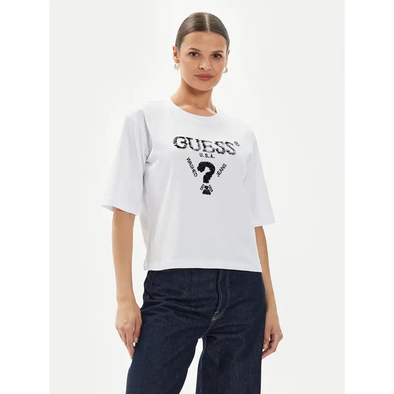 Guess T-shirt Bianco 3205771