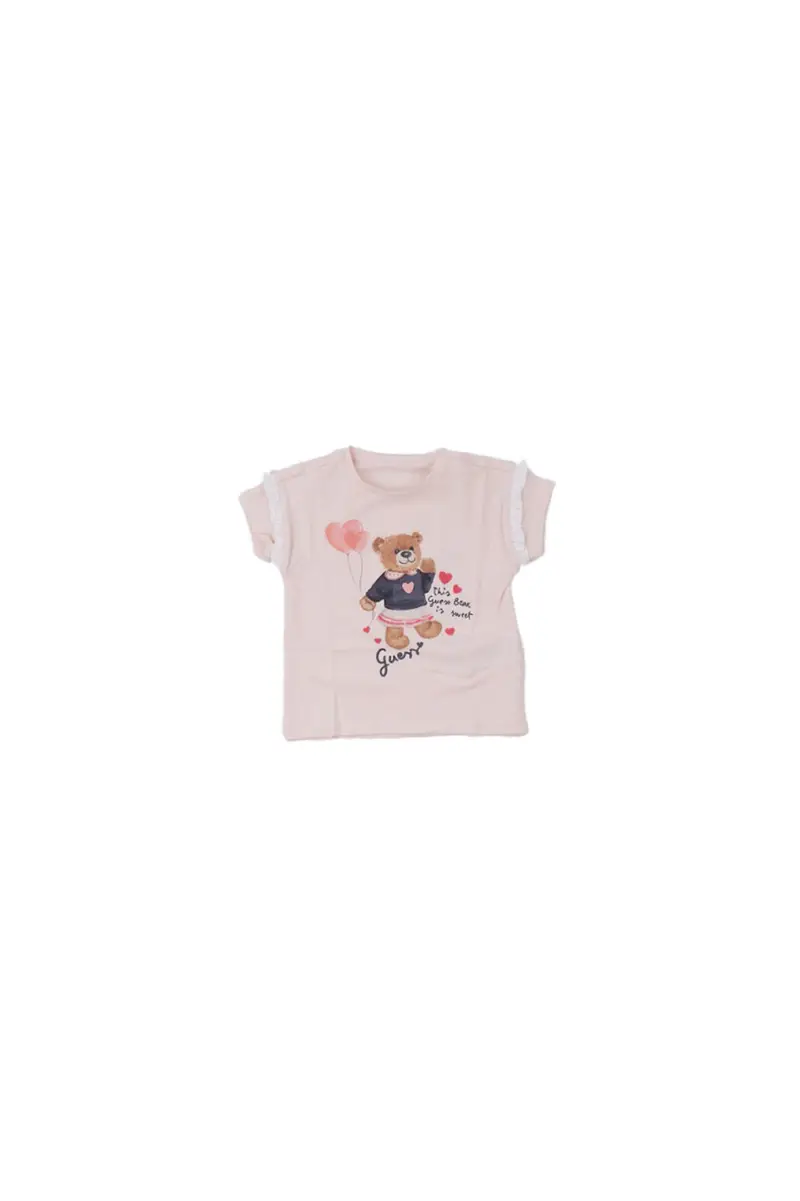 Guess T-shirt Bambina Rosa 2953191