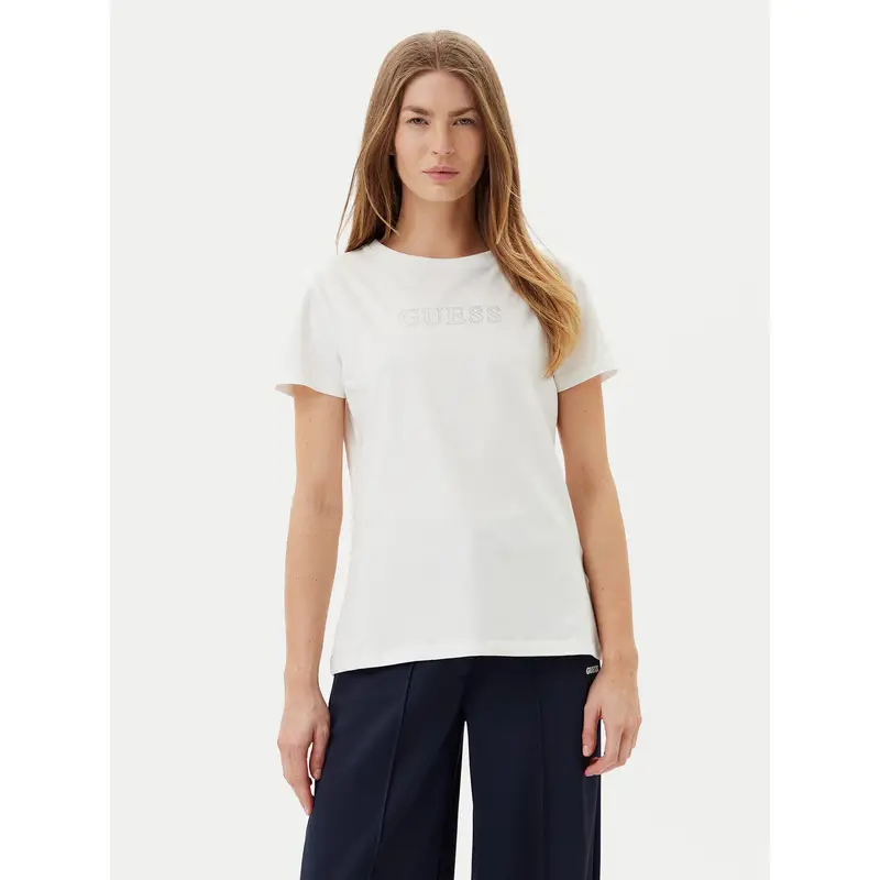 T-shirt BRIANA SS V3BI11 J1314 Bianco Active Fit