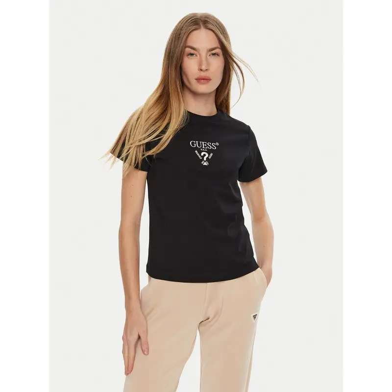 Guess T-shirt Nero 3207126