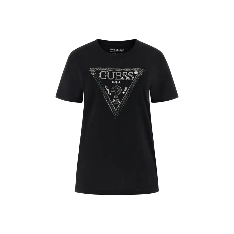 T-shirt da donna Guess Krystal Python