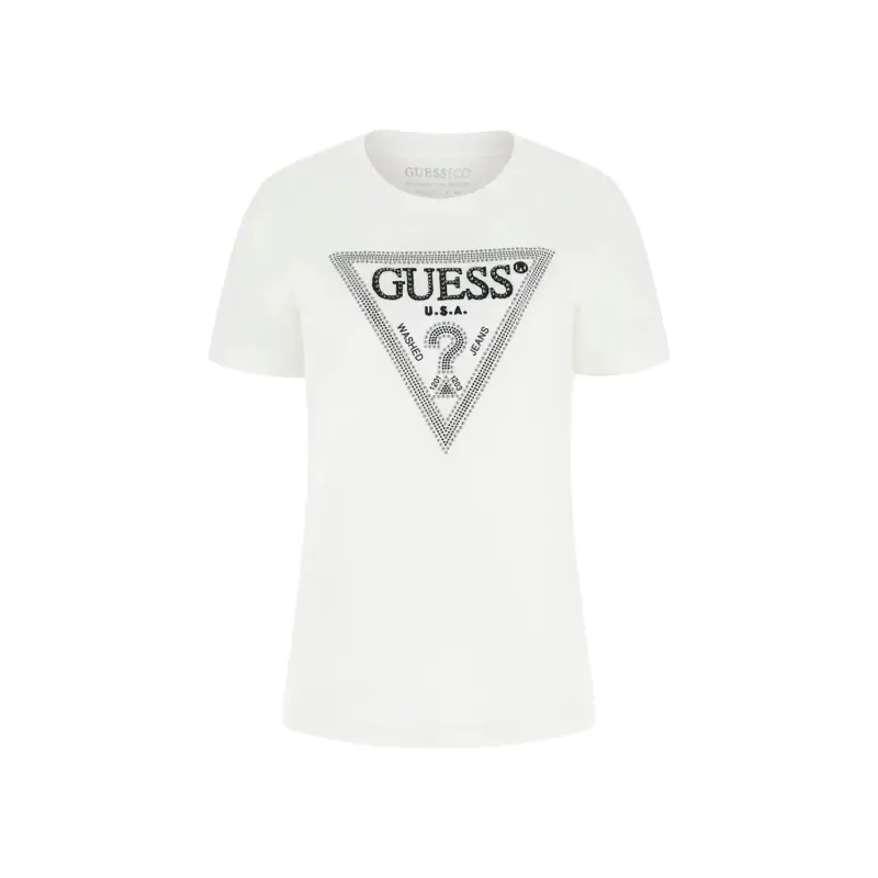 T-shirt da donna Guess Krystal Python