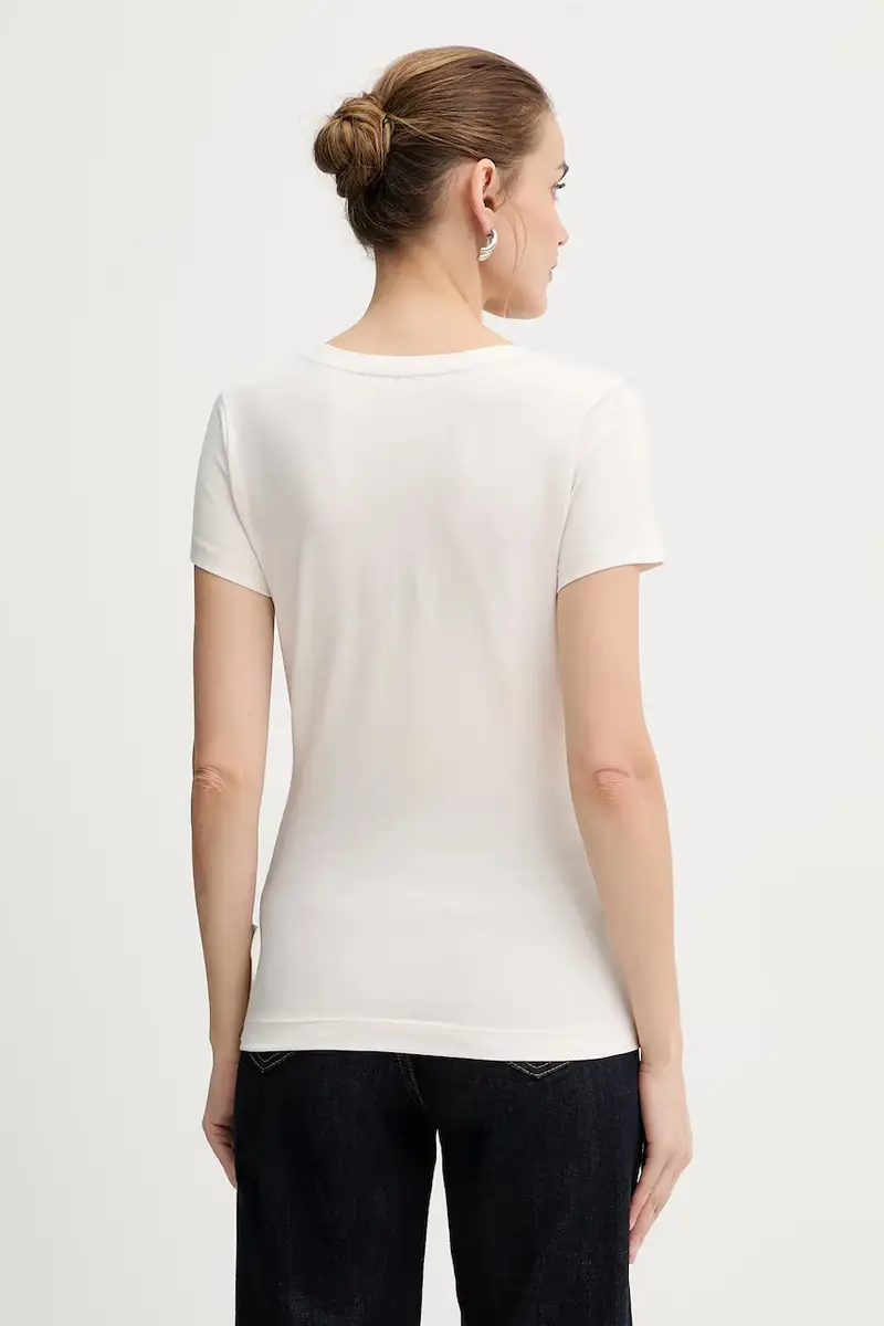 Guess T-shirt Donna Beige 3840355 miniatura 3