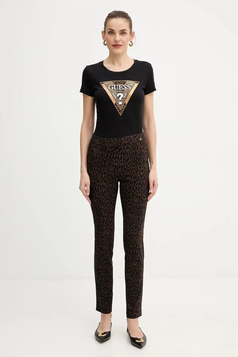 Guess T-shirt Donna Nero 3847395 miniatura 2