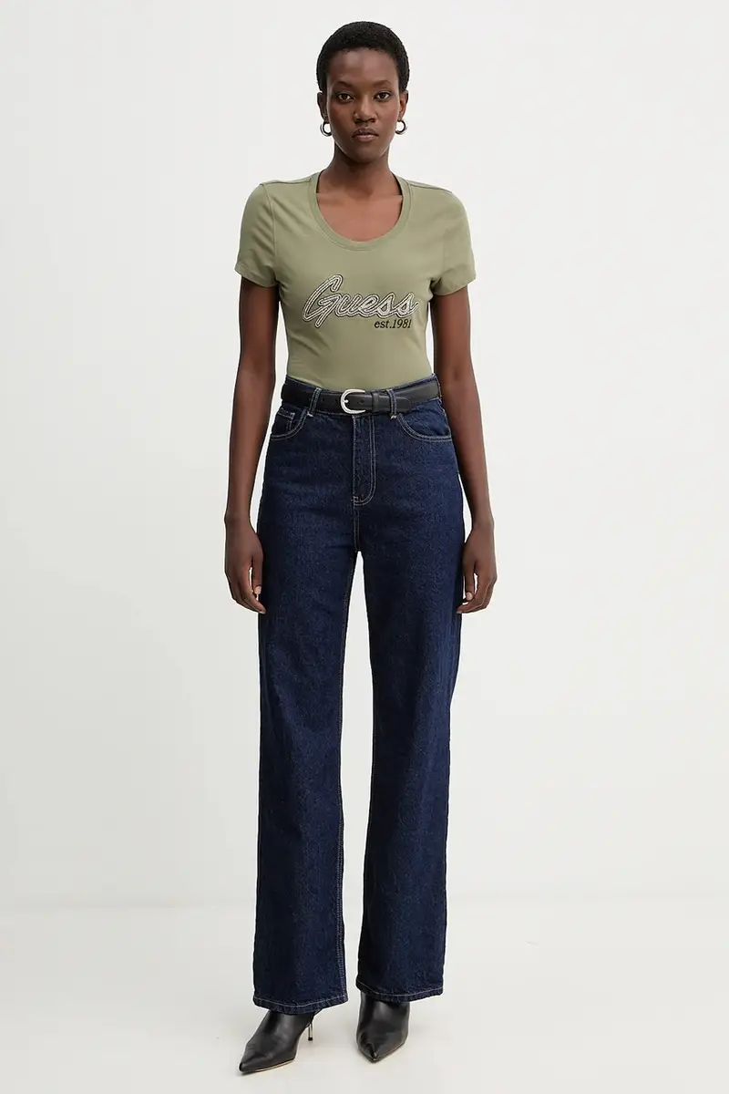 Guess T-shirt Donna Verde 3669559 miniatura 2