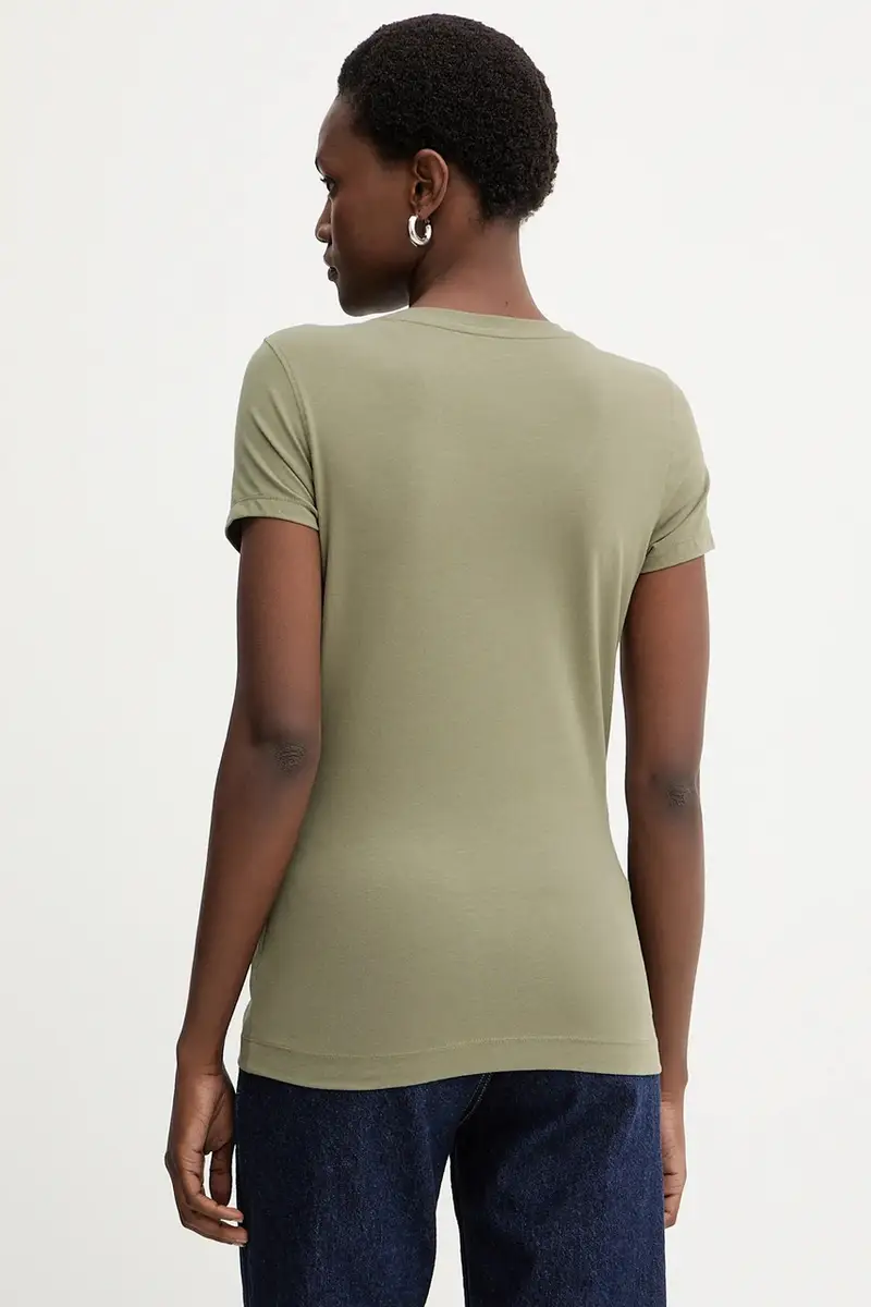 Guess T-shirt Donna Verde 3669559 miniatura 3