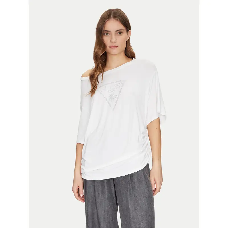 Guess T-shirt Bianco 3215604