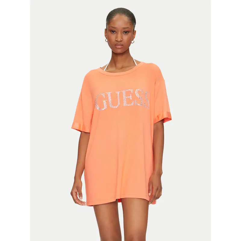 Guess T-shirt Arancione 3928339