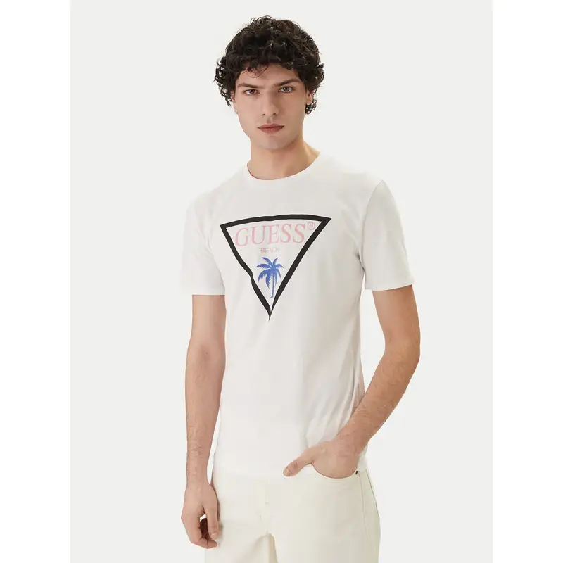 Guess T-shirt Bianco 4241912