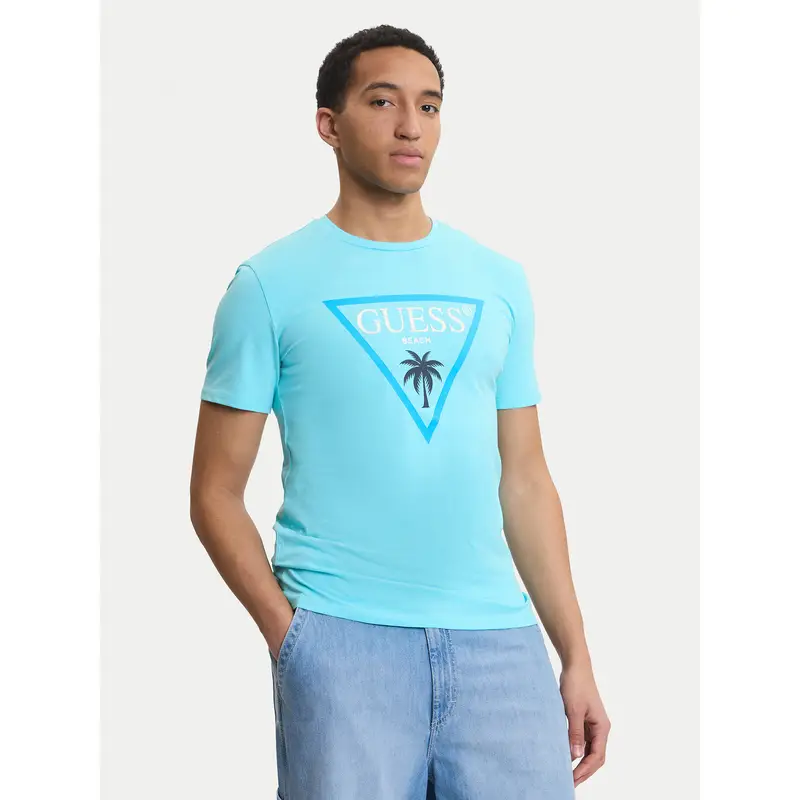 Guess T-shirt Blu 4241911