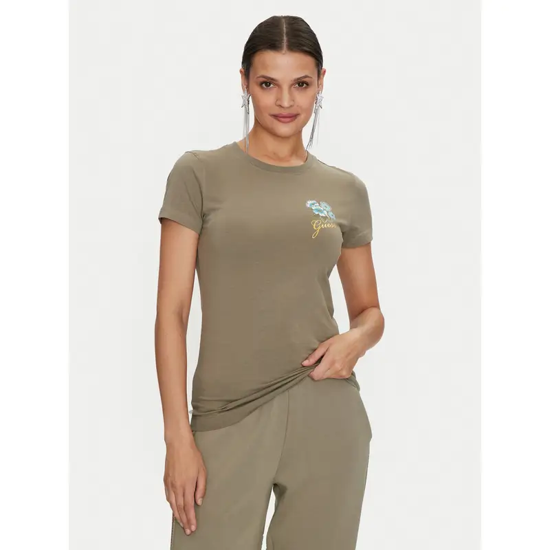 Guess T-shirt Verde 3205811