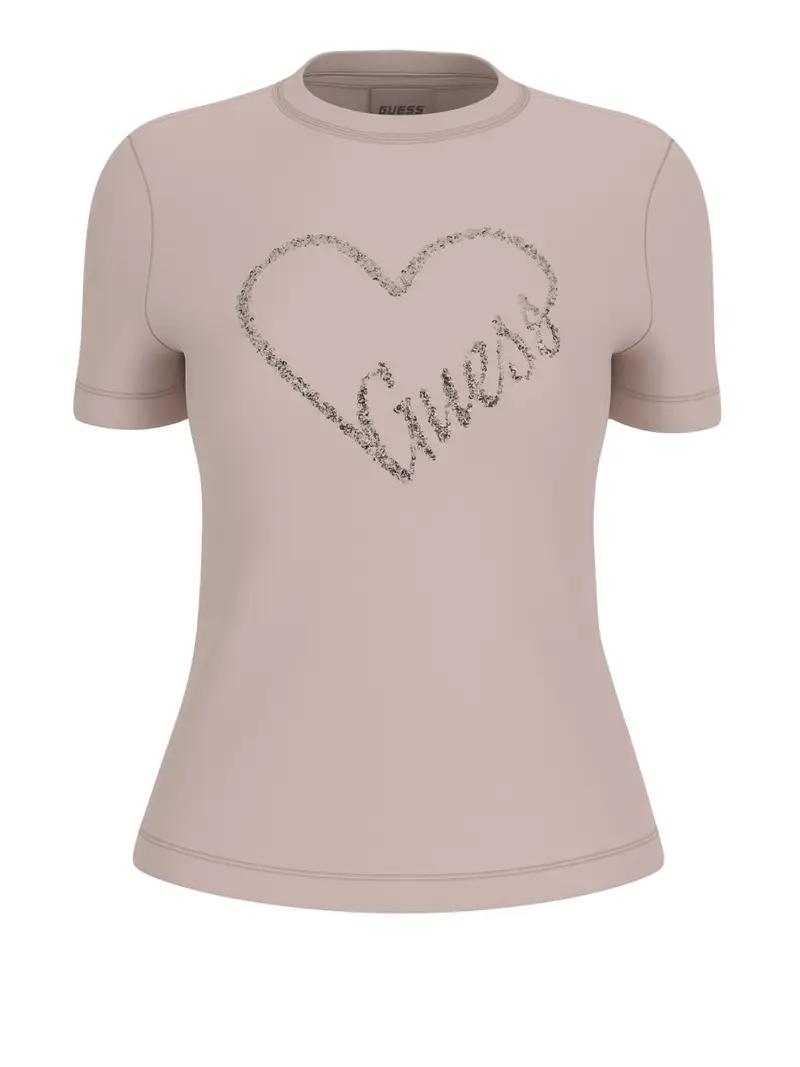 Guess T-shirt Donna Beige 2681662