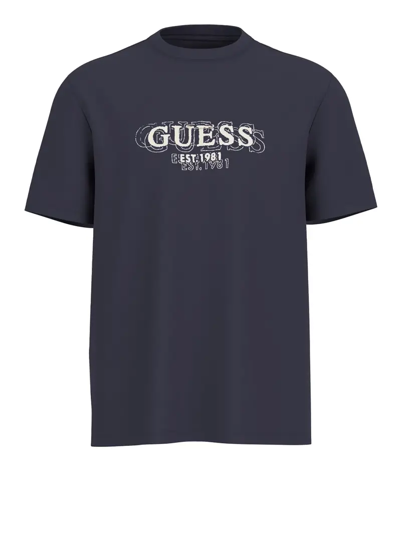 Guess T-shirt Uomo Blu 2491291