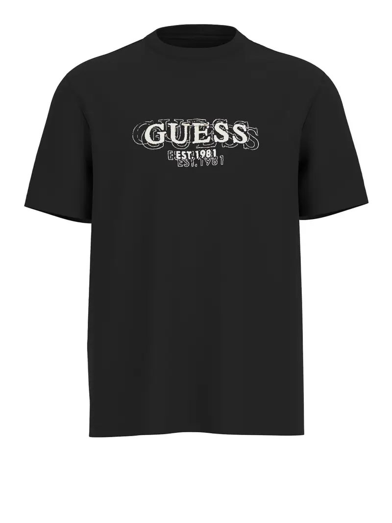 Guess T-shirt Uomo Nero 2493655