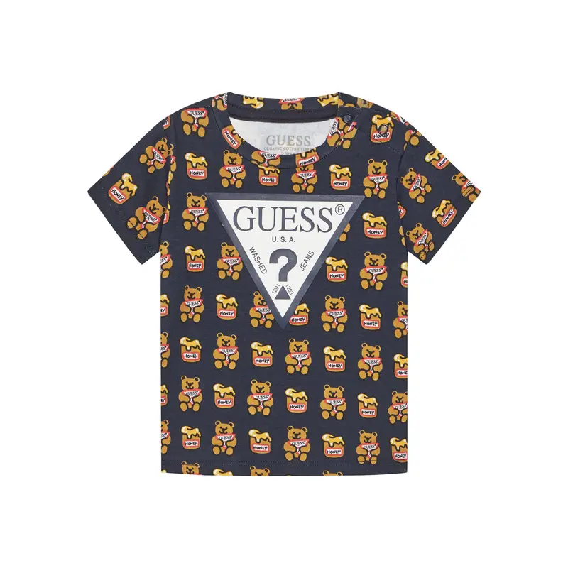 Guess T-shirt Nero 3224196