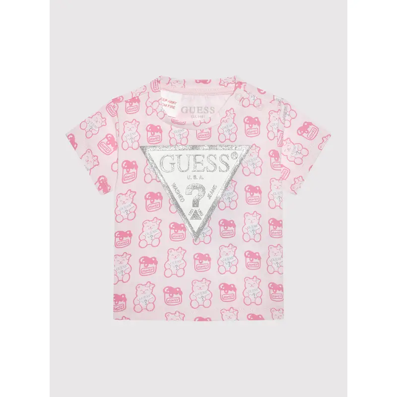 T-shirt H1YT00 K6YW1 Rosa Regular Fit