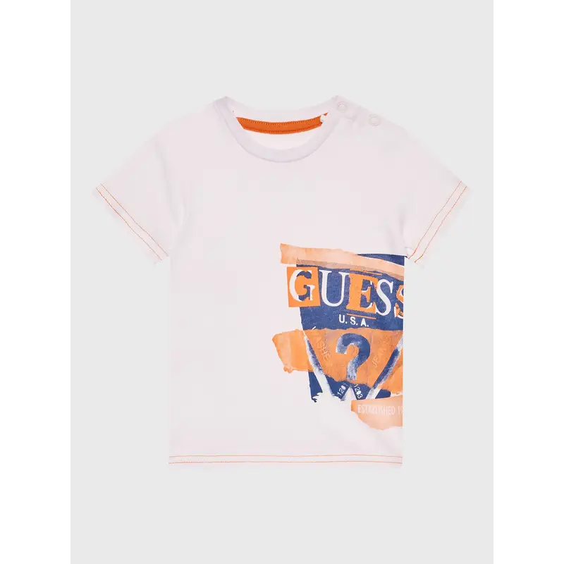 Guess T-shirt Bianco 3202100
