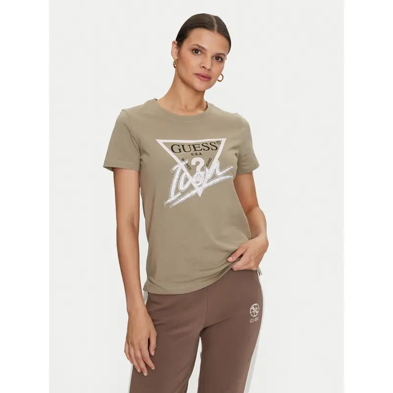 Guess T-shirt Verde 3205814