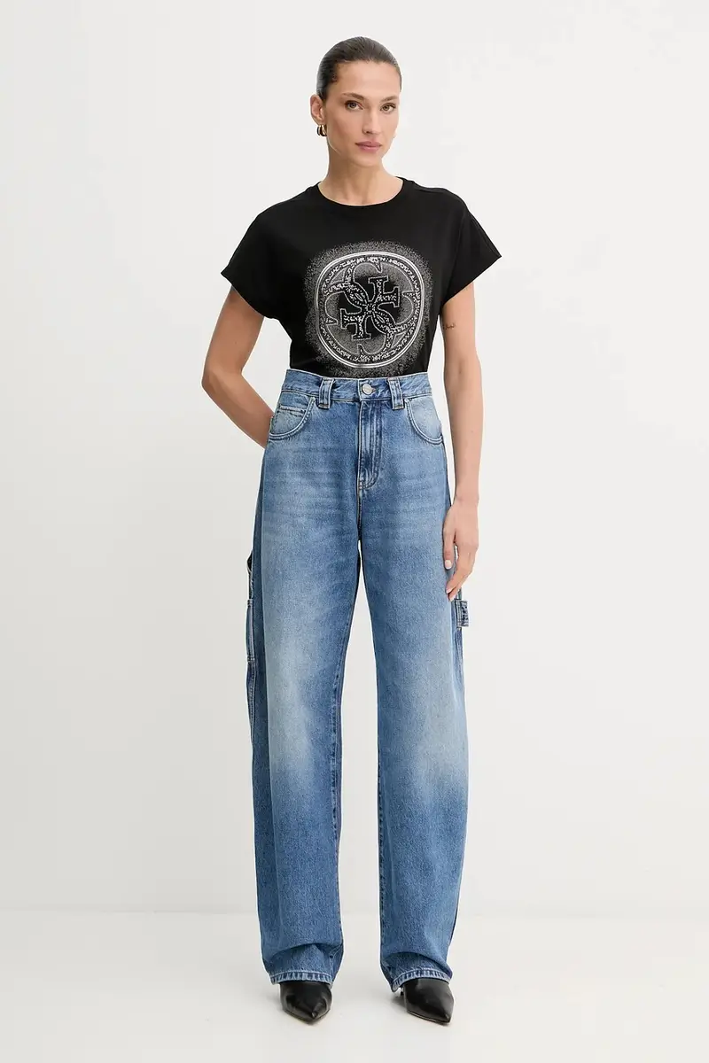 Guess T-shirt Donna Nero 2889844 miniatura 2