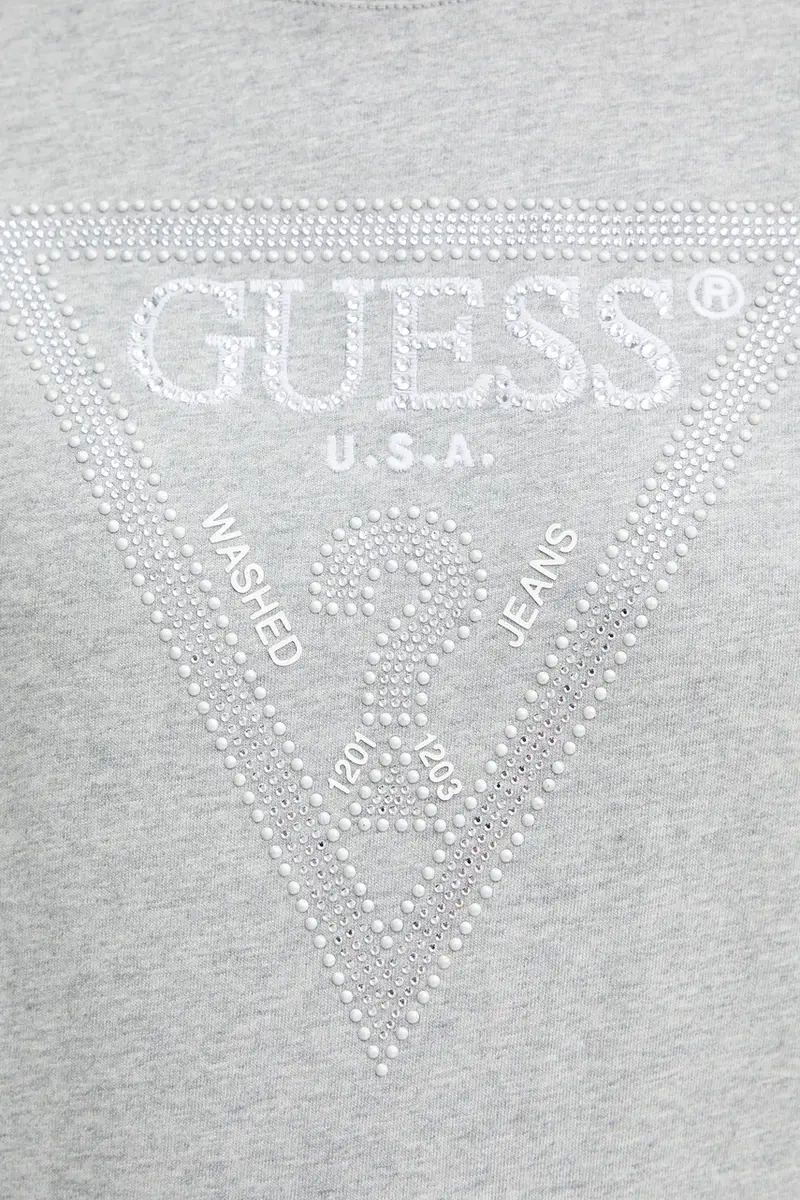 Guess T-shirt Donna Grigio 3611840 miniatura 5