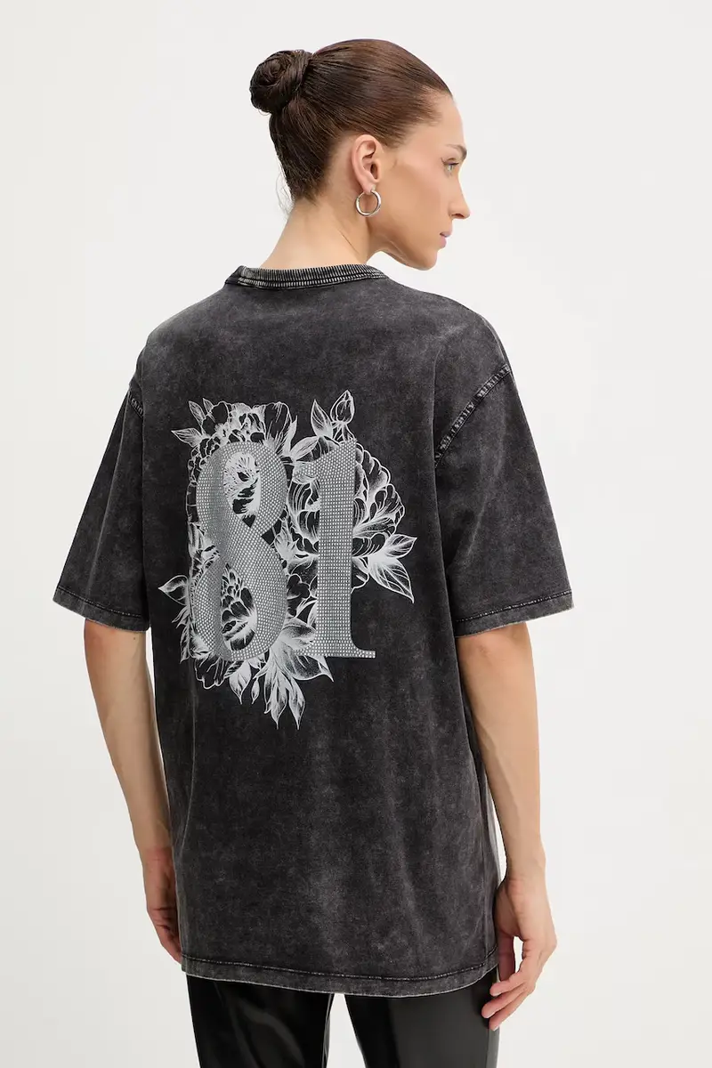 Guess T-shirt Donna Grigio 3611850