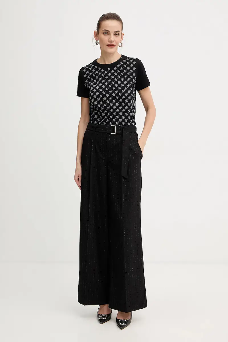 Guess T-shirt Donna Nero 3847312 miniatura 2