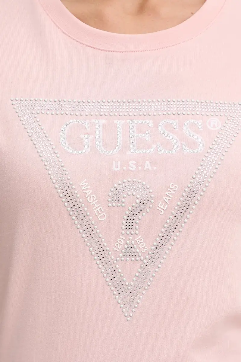 Guess T-shirt Donna Rosa 3663700 miniatura 5