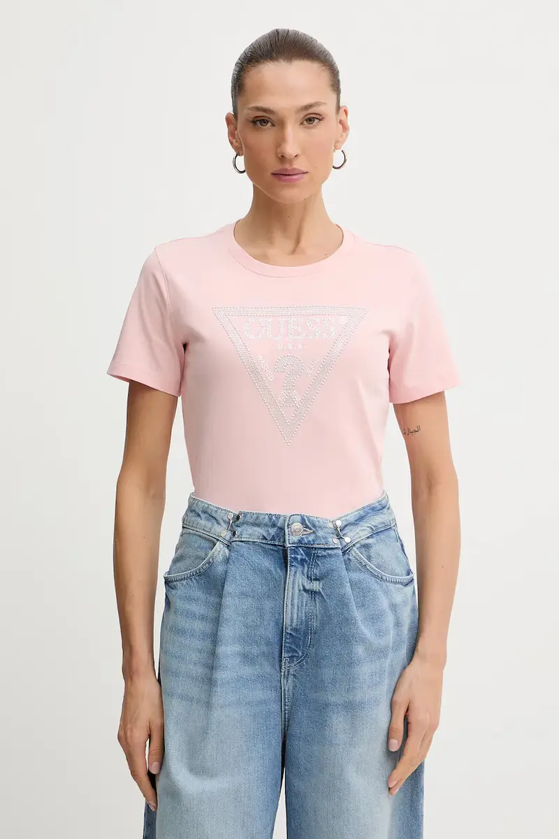 Guess T-shirt Donna Rosa 3663700