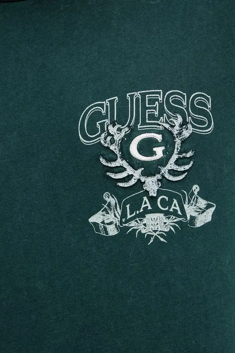 Guess T-shirt Verde 3958399 miniatura 5