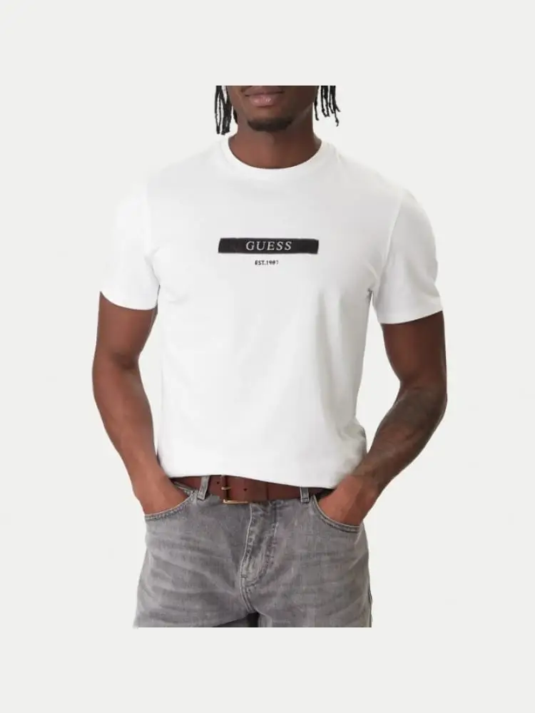 Guess T-shirt Bianco 4370391
