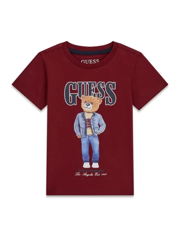 Guess T-shirt Bordeaux 4341079