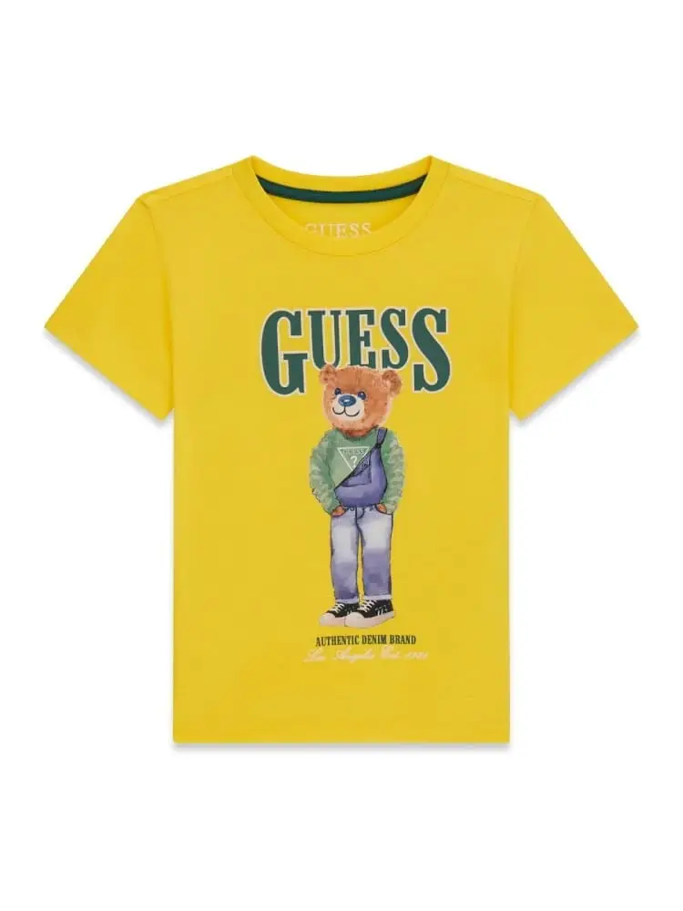 Guess T-shirt Giallo 4341078