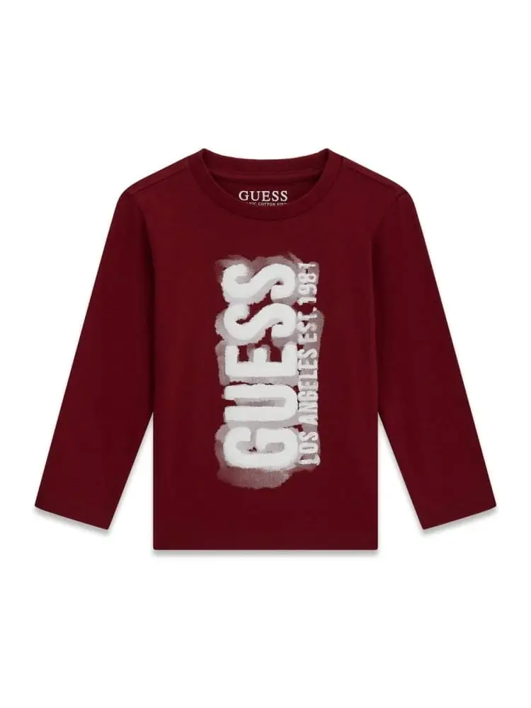 Guess T-shirt Bordeaux 4341083