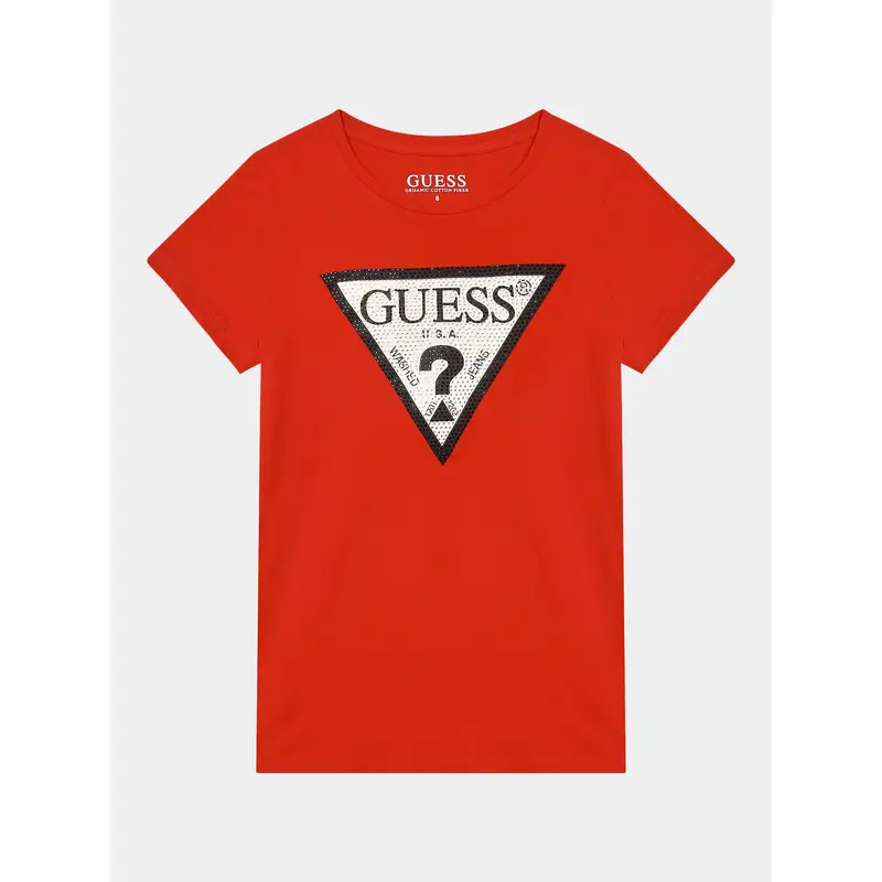 Guess T-shirt Rosso 3340101