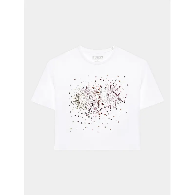 Guess T-shirt Bianco 3202683