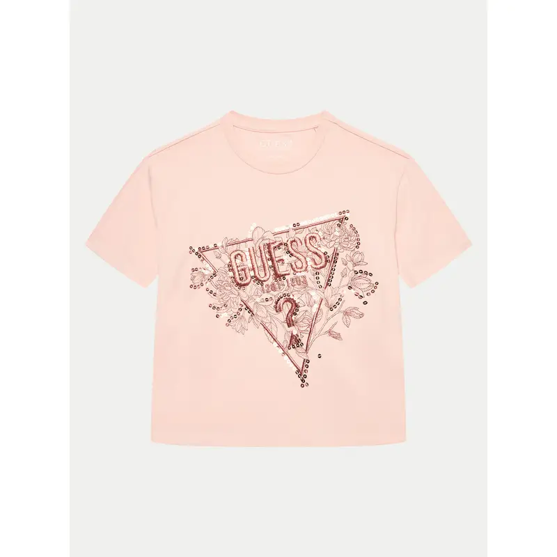 Guess T-shirt Rosa 3205699
