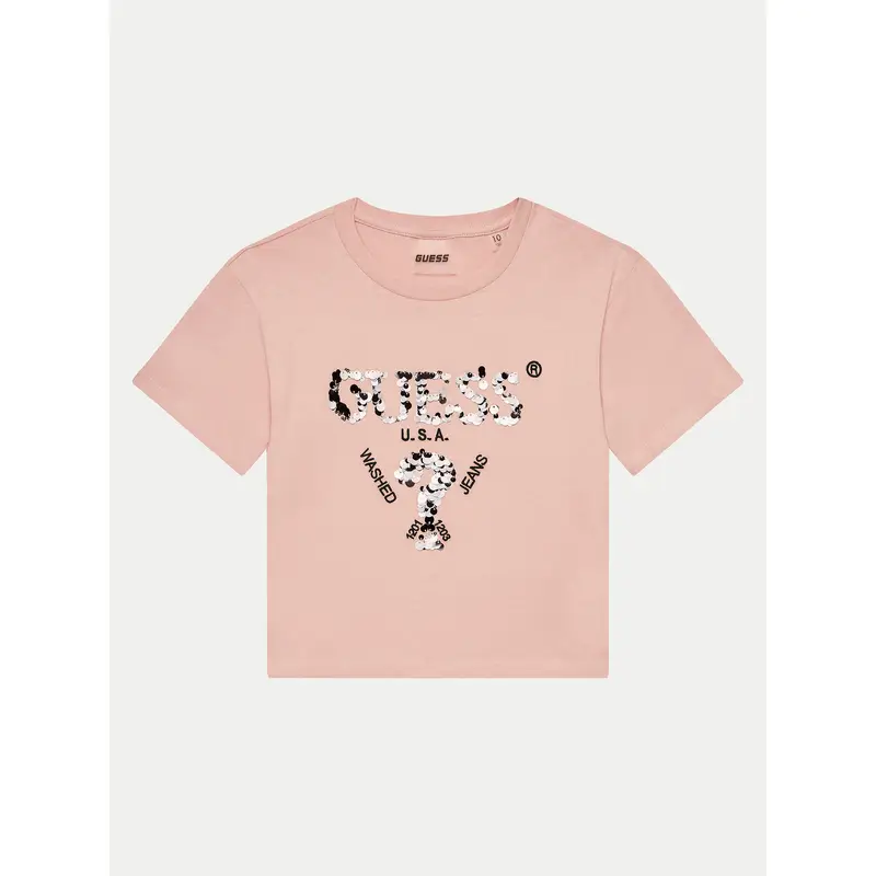 T-shirt J4YI46 K8FQ4 Rosa Boxy Fit