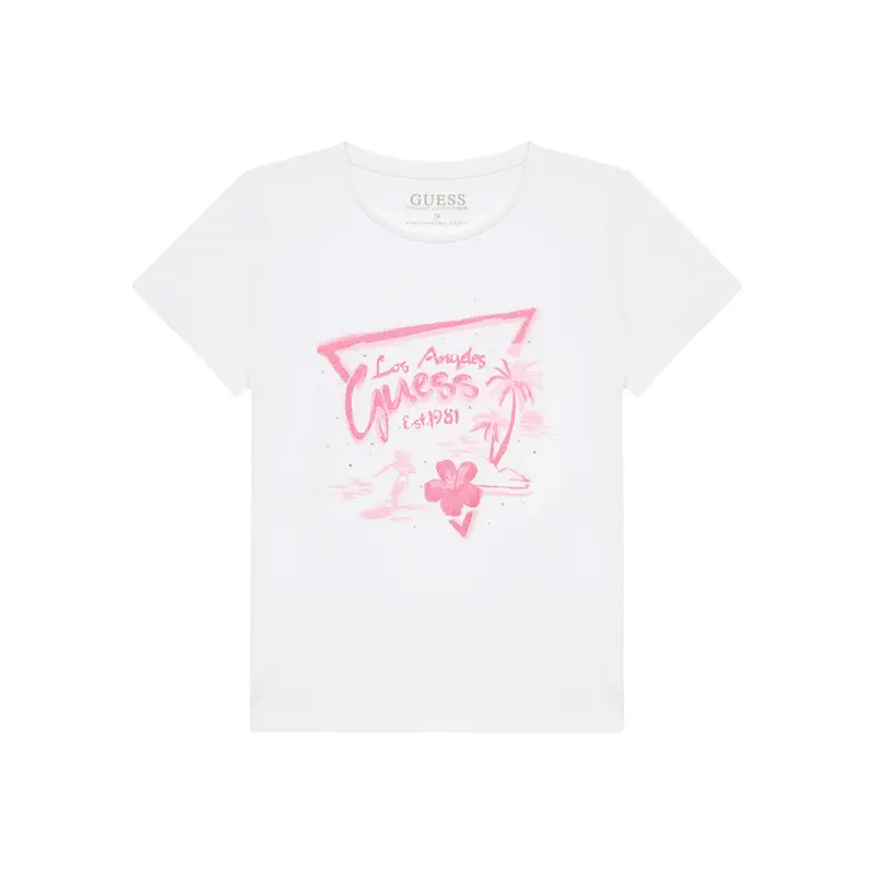 Guess T-shirt Bianco 3946724