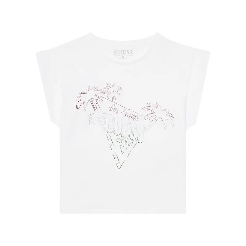 Guess T-shirt Bianco 3216036