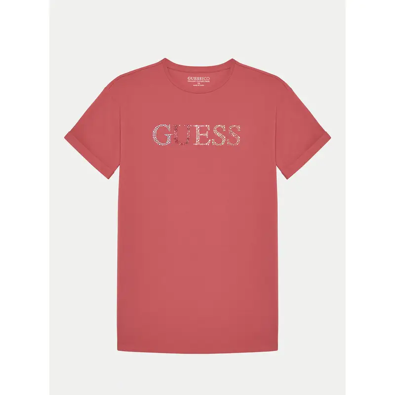 Guess T-shirt Arancione 3216041