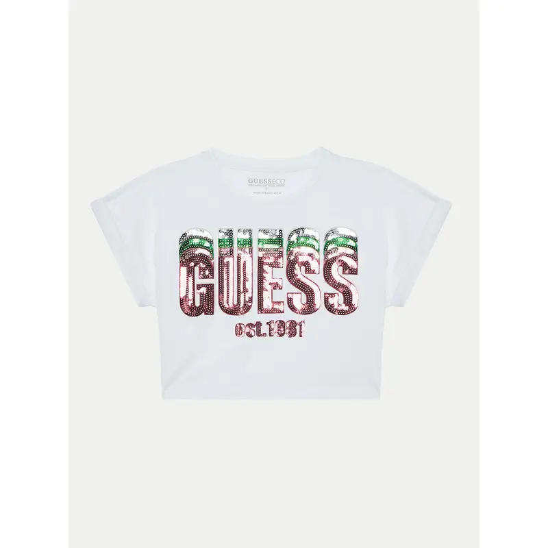 Guess T-shirt Bianco 3971701