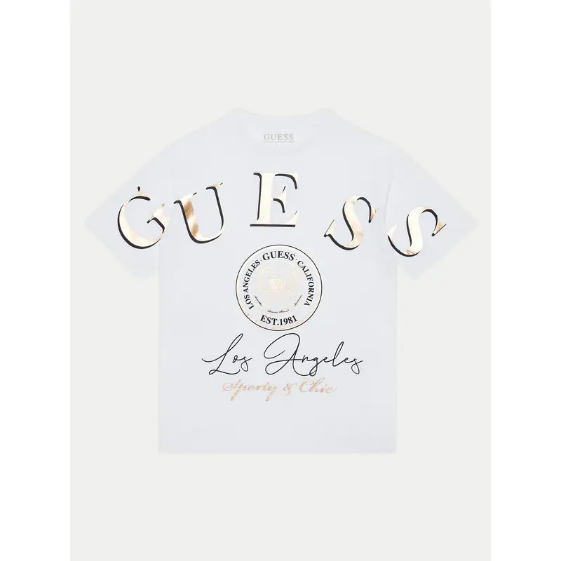 Guess T-shirt Bianco 3211154
