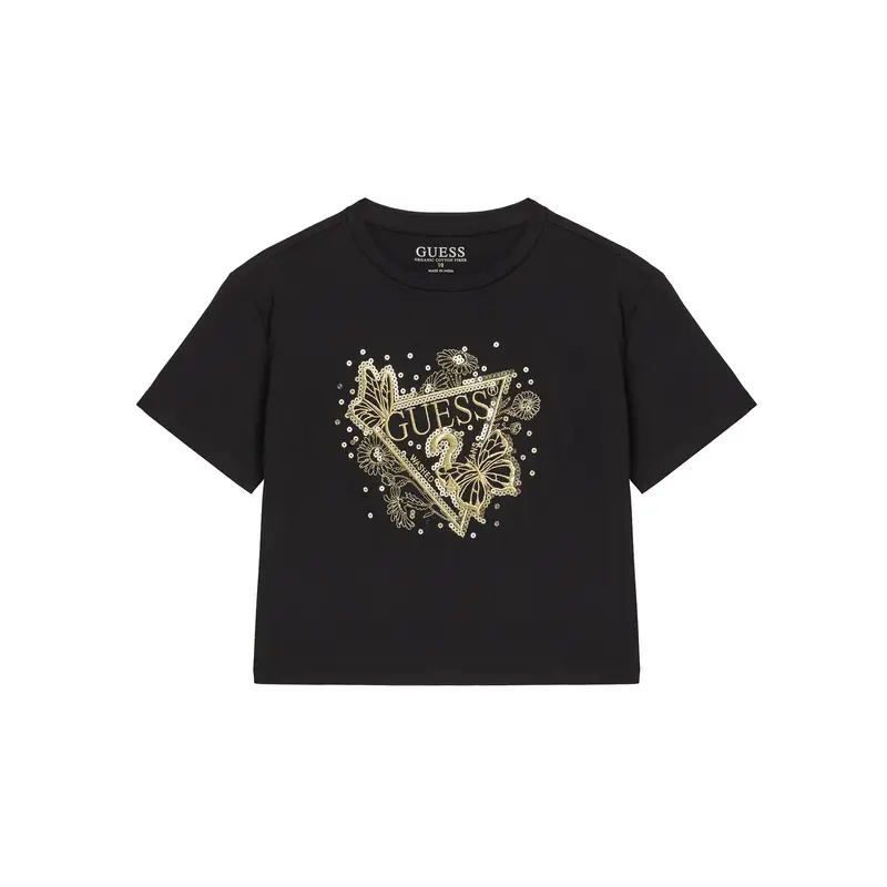 Guess T-shirt Nero 4209012