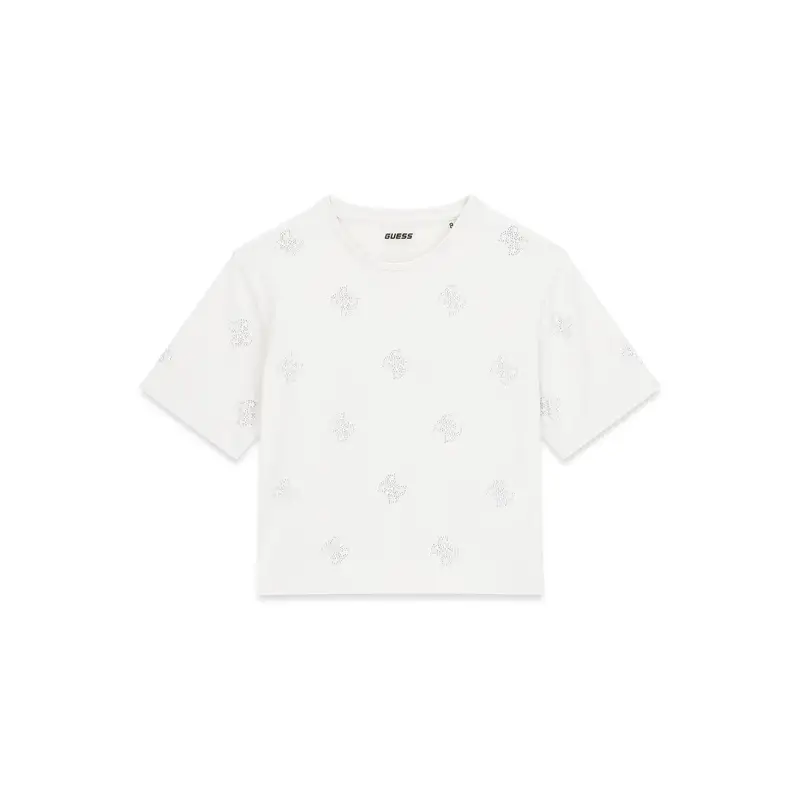 T-shirt J6GI35 I3Z14 Bianco Relaxed Fit