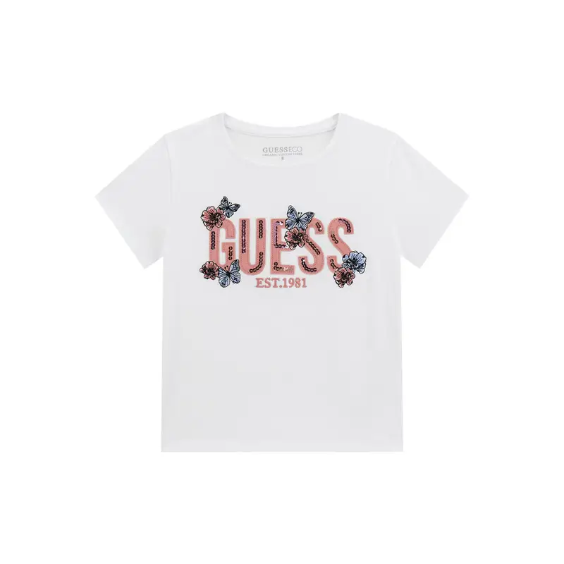 Guess T-shirt Bianco 4156217