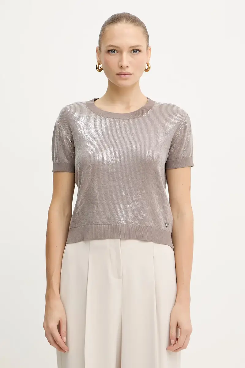 Guess T-shirt Donna Beige 2519924