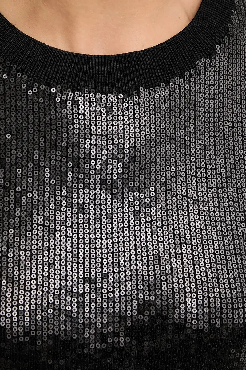 Guess T-shirt Donna Nero 2889855 miniatura 5