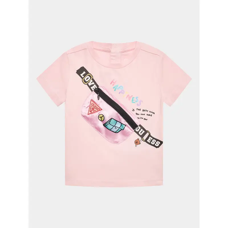Guess T-shirt Rosa 3202685