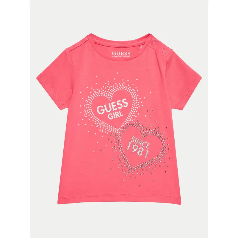 Guess T-shirt Rosa 3343255